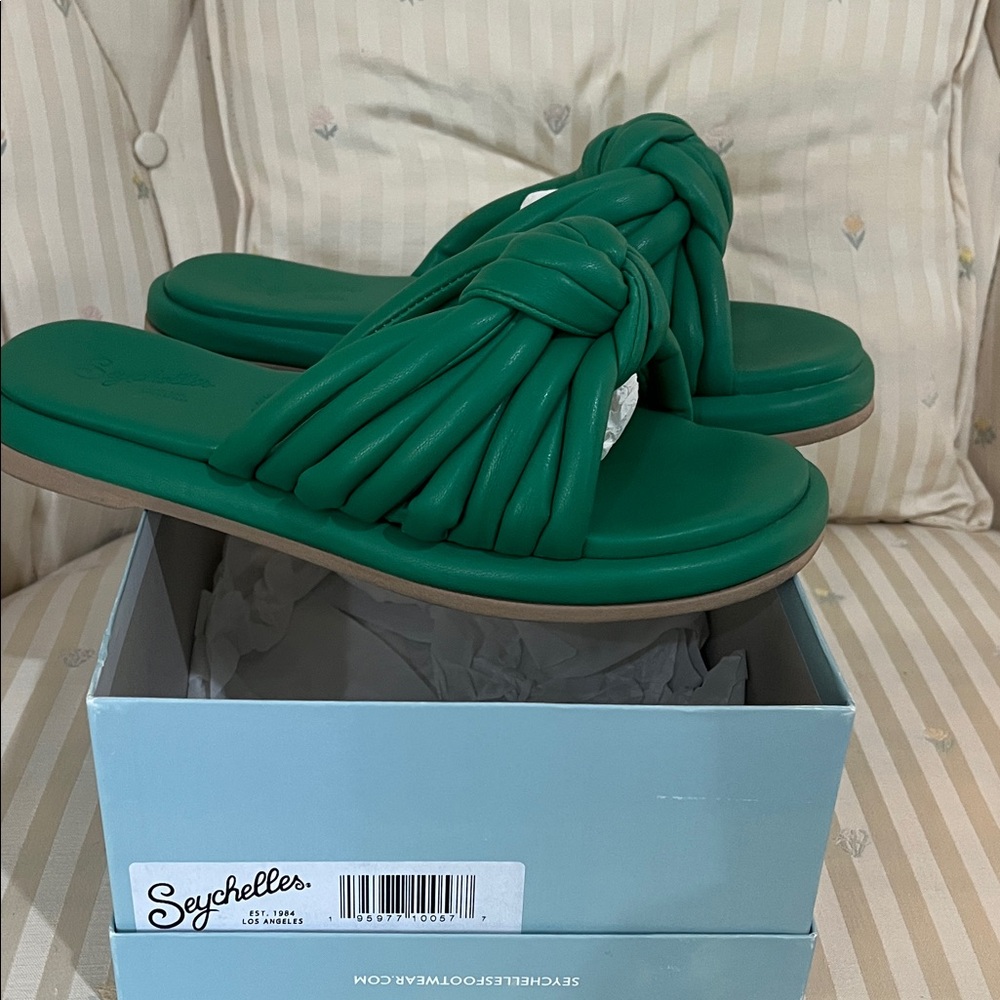 Seychelles Emerald Green Women's Sandals